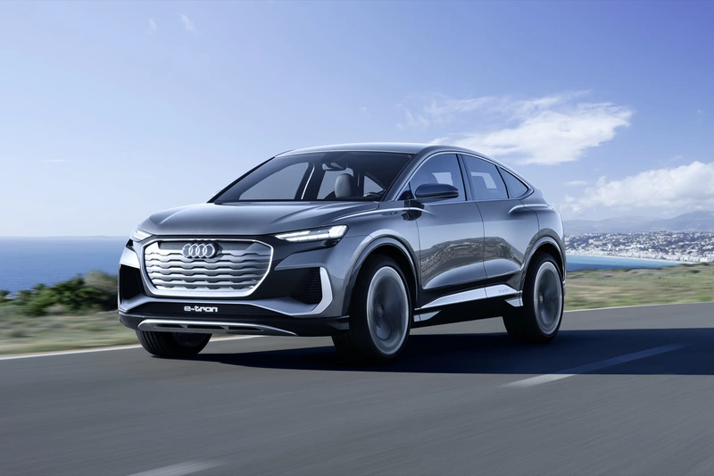 Audi Q4 Sportback E-tron electric crossover concept: matchmaking by MEB.