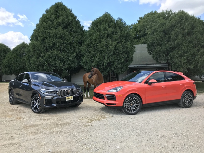 2020 Porsche Cayenne Coupe S vs. 2020 BMW X6 M50i: a battle of $200,000 crossovers