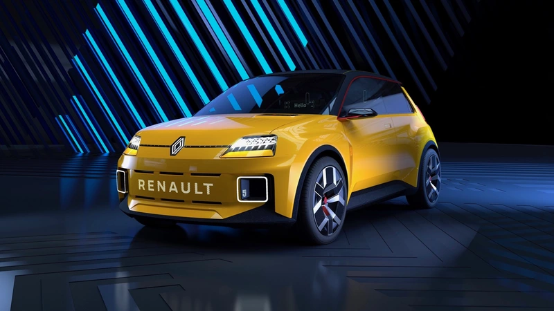 The Renault 5 prototype is a retro-styled electric car inspired by the R5 model.