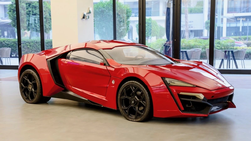 Lycan Hypersport, the stunt car from the movie Wild Speed 7, is up for auction.