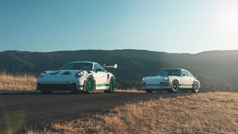 Porsche 911 GT3 RS Tribute to Carrera RS Package, honoring the famous car of 1972