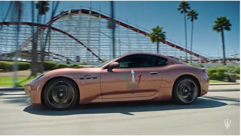 2024 Maserati GranTurismo Folgore partially revealed, 0-60 mph in 2.6 seconds.