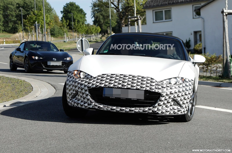 2024 Mazda MX-5 Miata (NE) Spy Shots: Redesigned Roadster Begins Testing