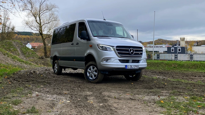 Review 2023 Mercedes-Benz Sprinter AWD, Getting its feet wet.