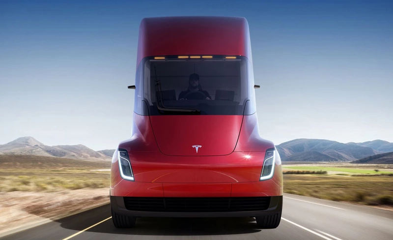 500-mile Tesla Semi takes delivery, with 1-megawatt charging capability.