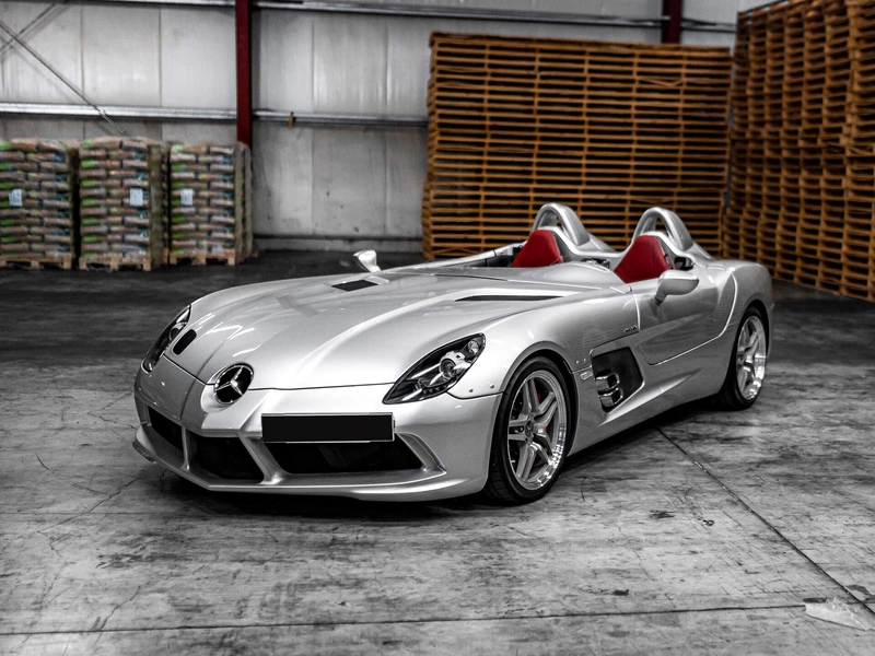 Stirling Moss's rare Mercedes-Benz SLR McLaren is up for auction.