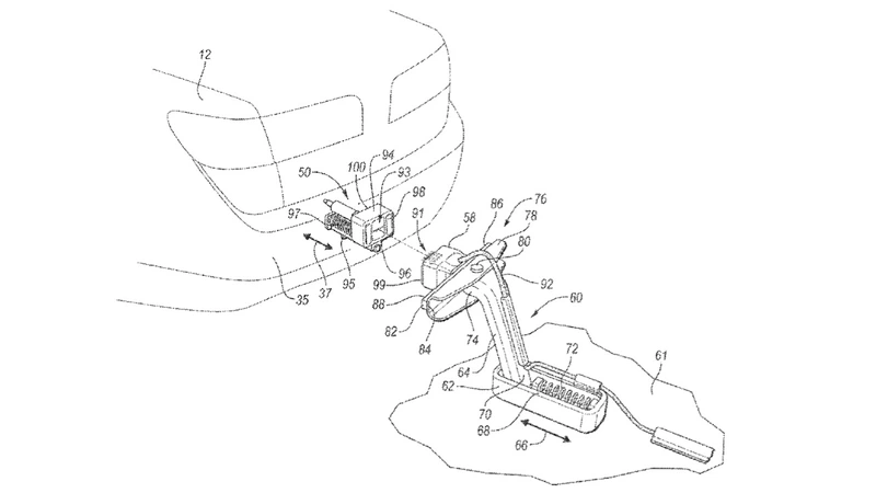 Ford patents magnetic charger for electric cars.