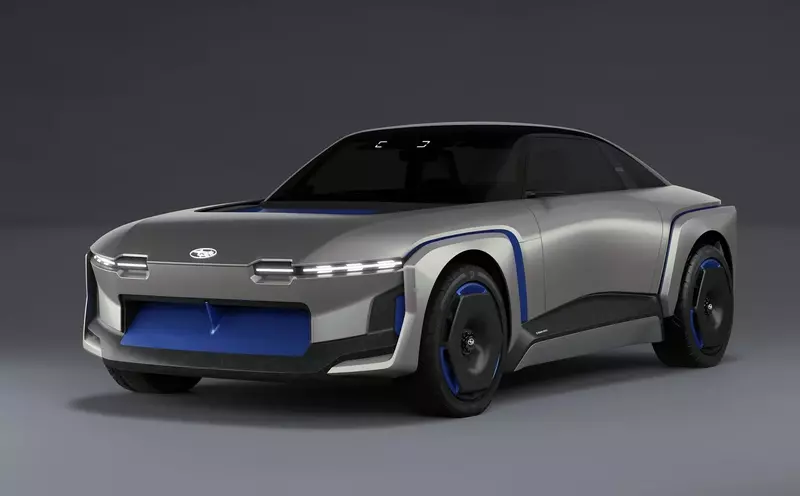 Subaru unveiled the concept of an electric sports car at the Tokyo Motor Show