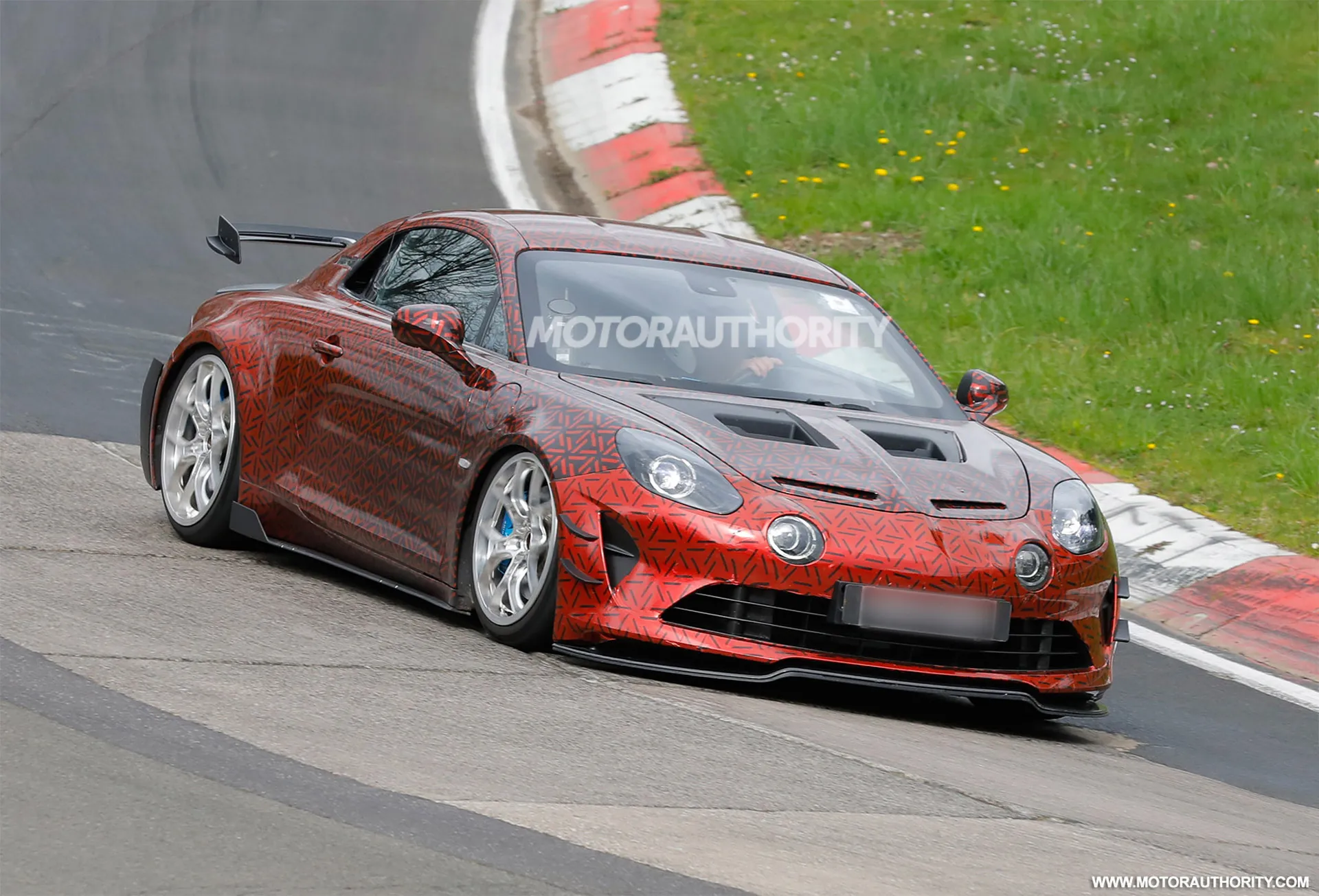 2025 Alpine A110 RS spotted: The Alpine A110 RS is spotted.