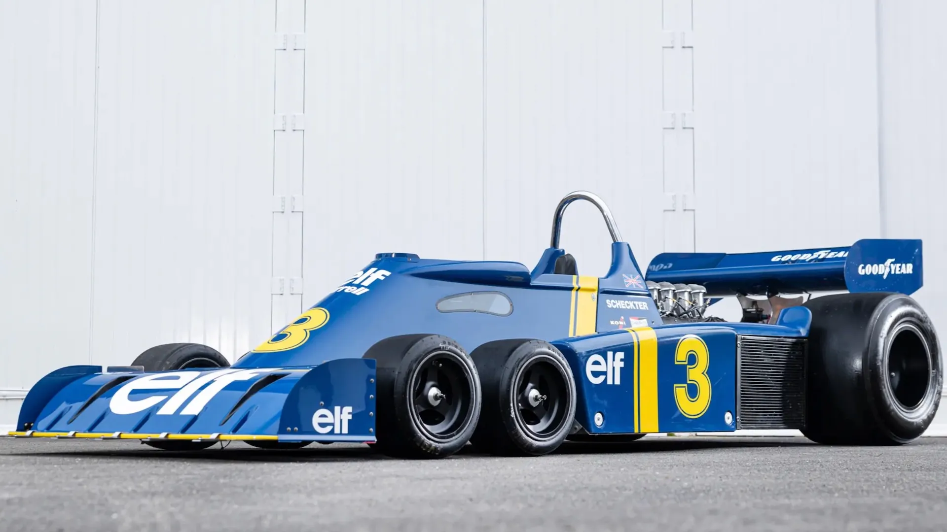 1977 Tyrrell P34 to be auctioned.