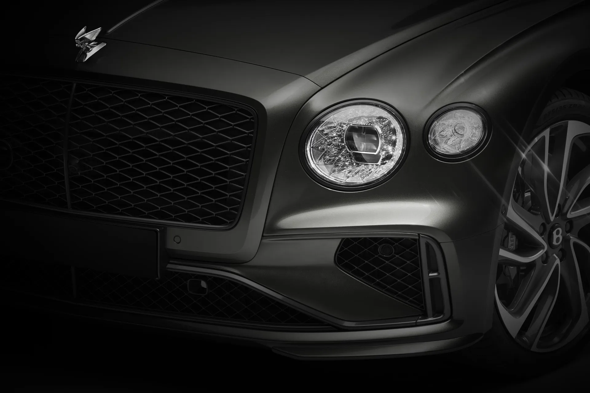 Bentley Flying Spur Speed, 771-horsepower V-8 hybrid engine.