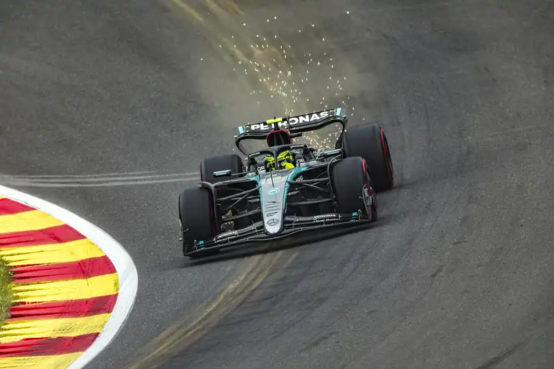 Hamilton wins the 2024 F1 Belgian Grand Prix after Russell is disqualified.