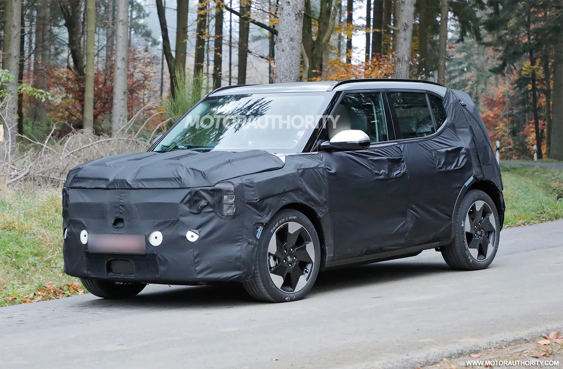 2026Kia EV2 was spied for the first time