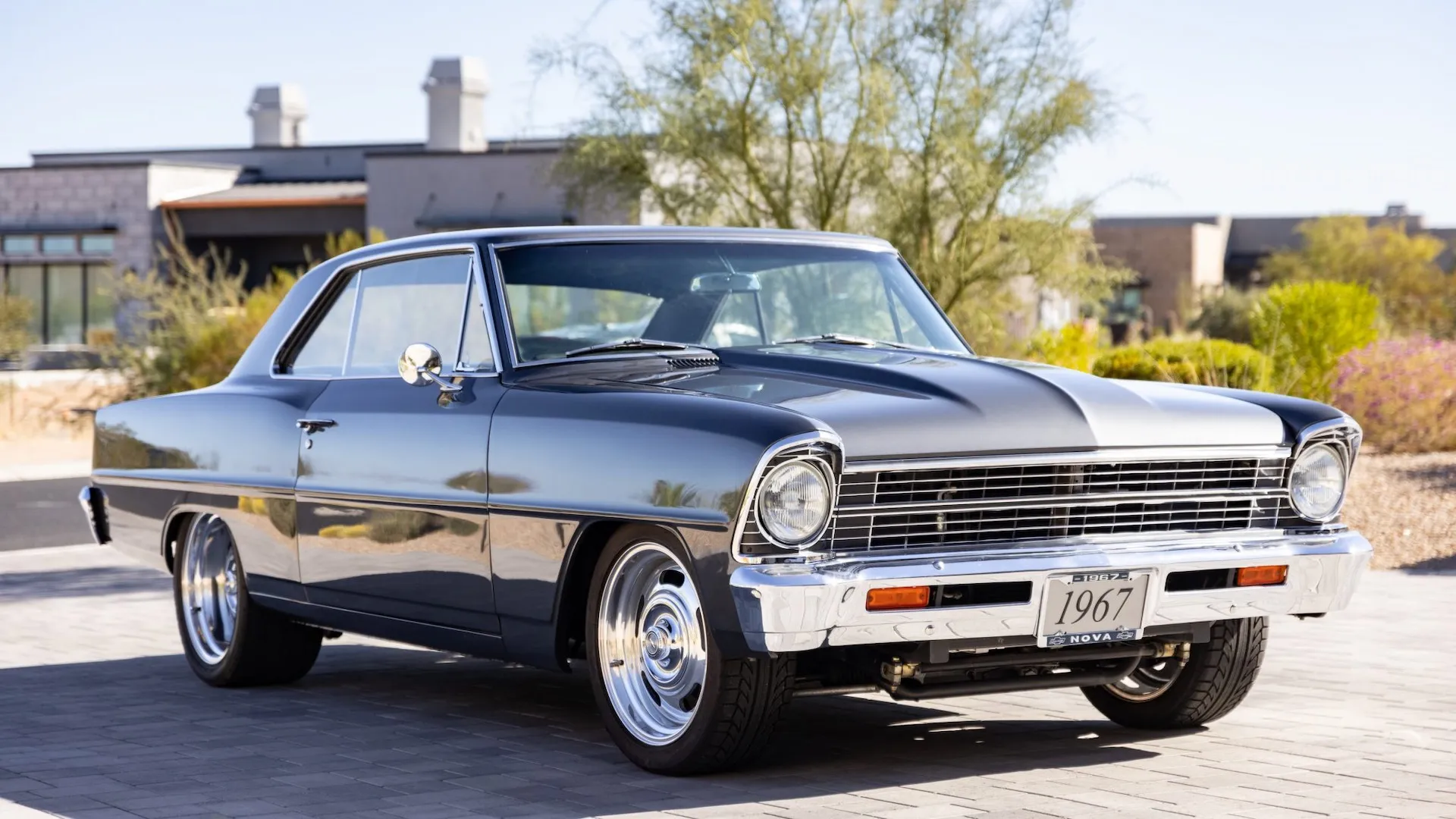 A 1967 Chevrolet II Nova Sports coupe owned by Paul Walker was sold.