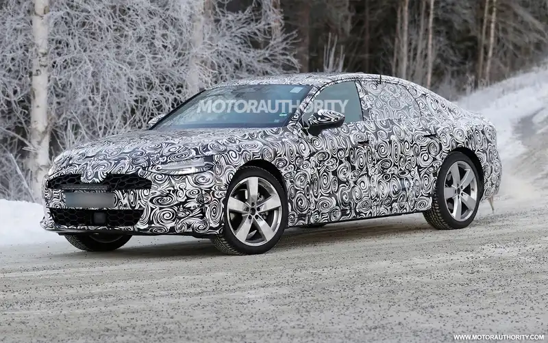 2026 Audi A7 sedan spy again