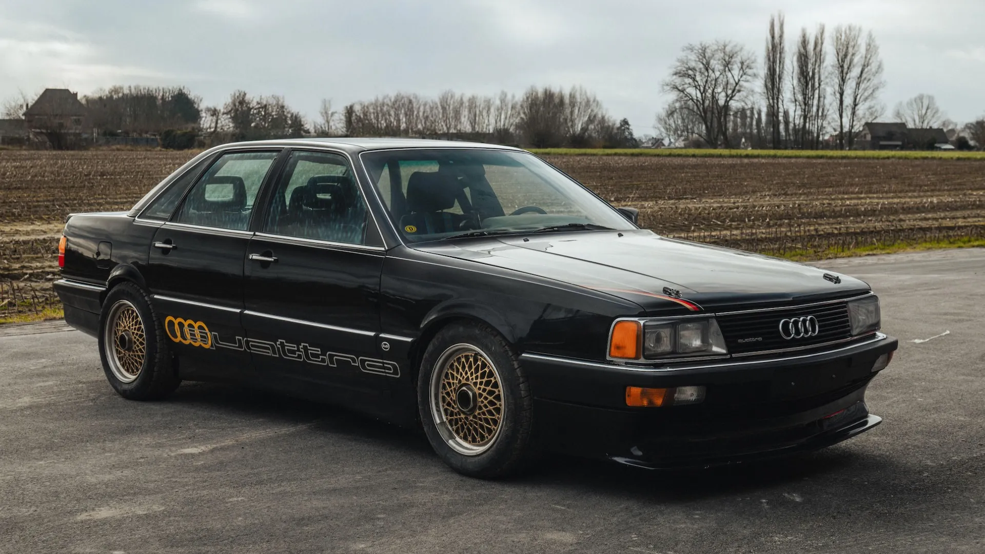 1986 Audi 5000CS Quattro speed record prototype surface for sale