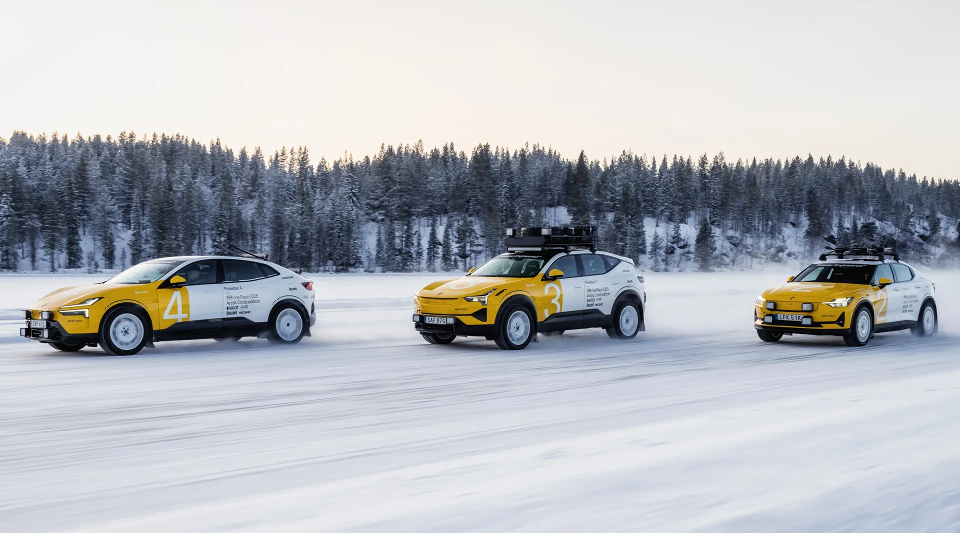 Polestar Arctic Circle Collection like a Swedish rally car.